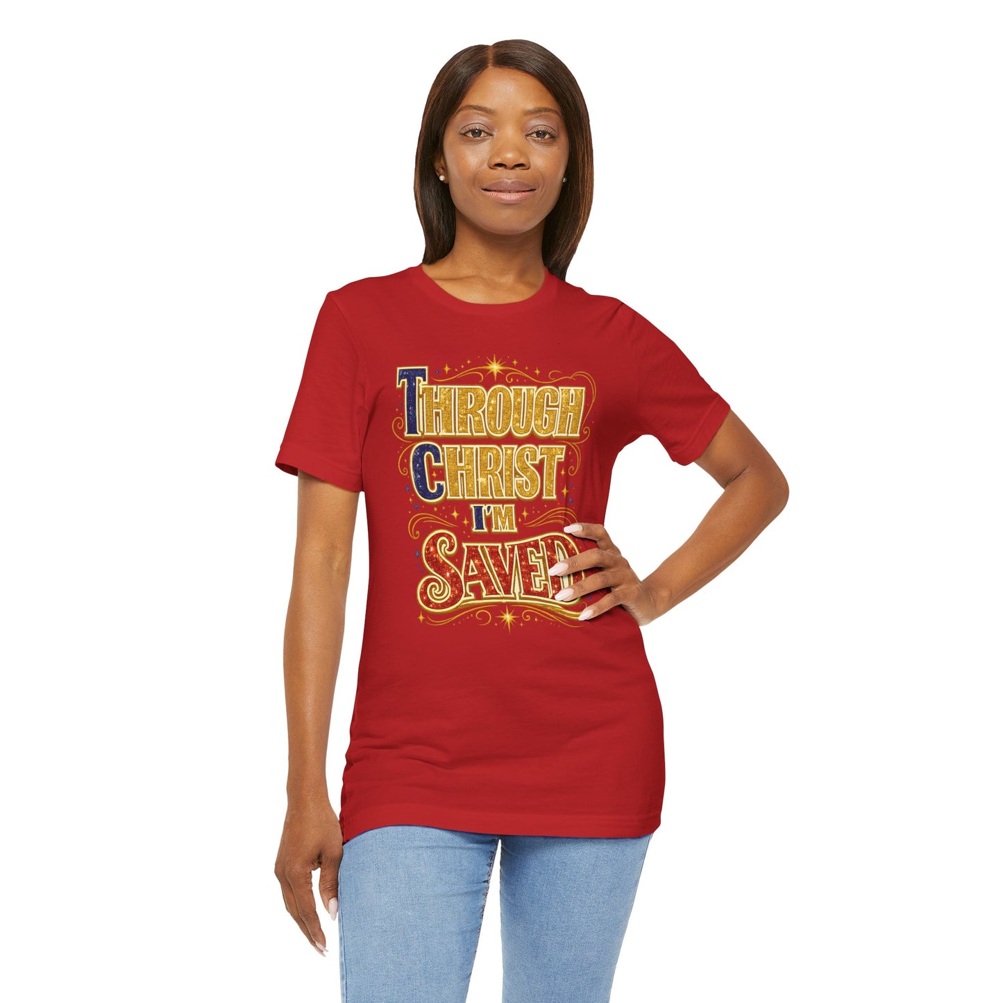 TCI- Through Christ I'm Saved Tee