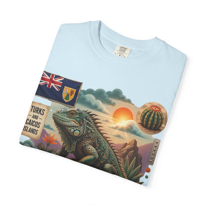 Iguana Island Vintage Sunset T-Shirt (M)