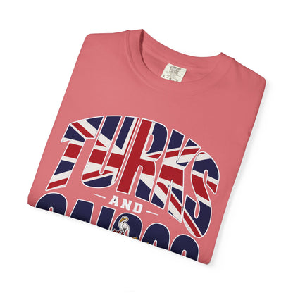 Turks and Caicos Flag Graphic T-Shirt (M)