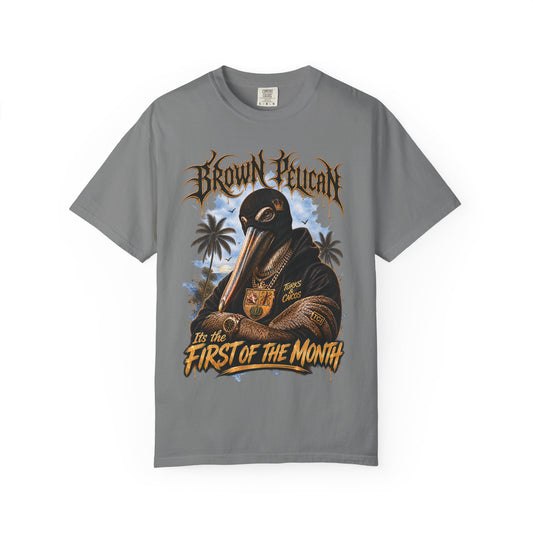 Brown Pelican "First of the Month" T-Shirt