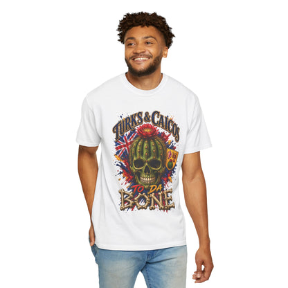 Turks & Caicos 'To Da Bone' Skull T-Shirt