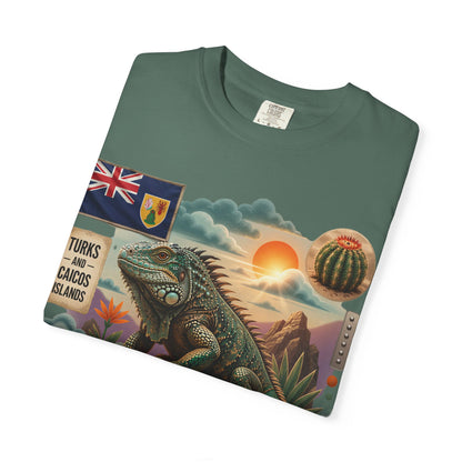 Iguana Island Vintage Sunset T-Shirt (M)