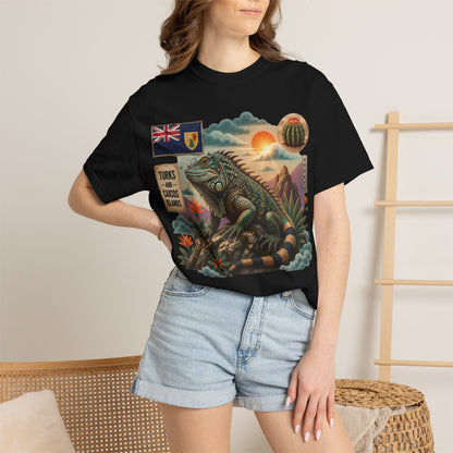 Iguana Island Vintage Sunset T-Shirt (M)