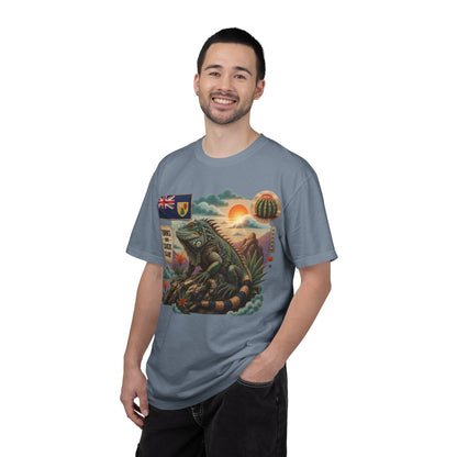 Iguana Island Vintage Sunset T-Shirt (M)