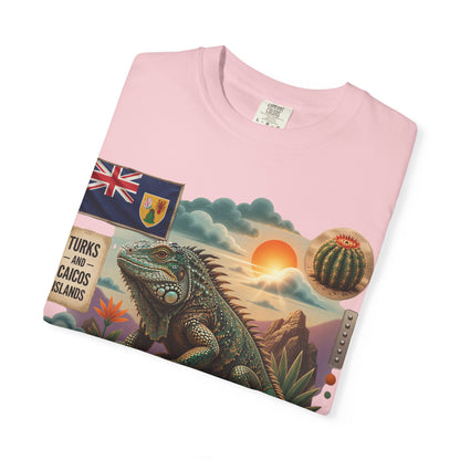 Iguana Island Vintage Sunset T-Shirt (M)