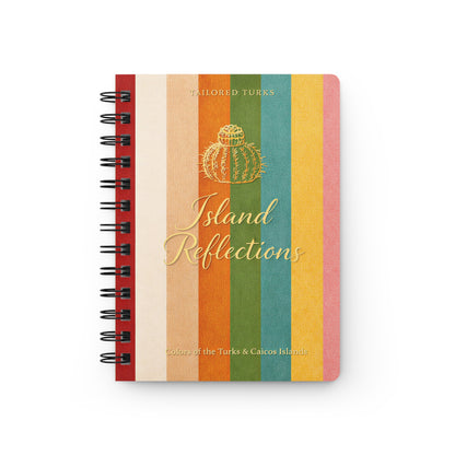 Colours of The Islands Mini Spiral Notebook