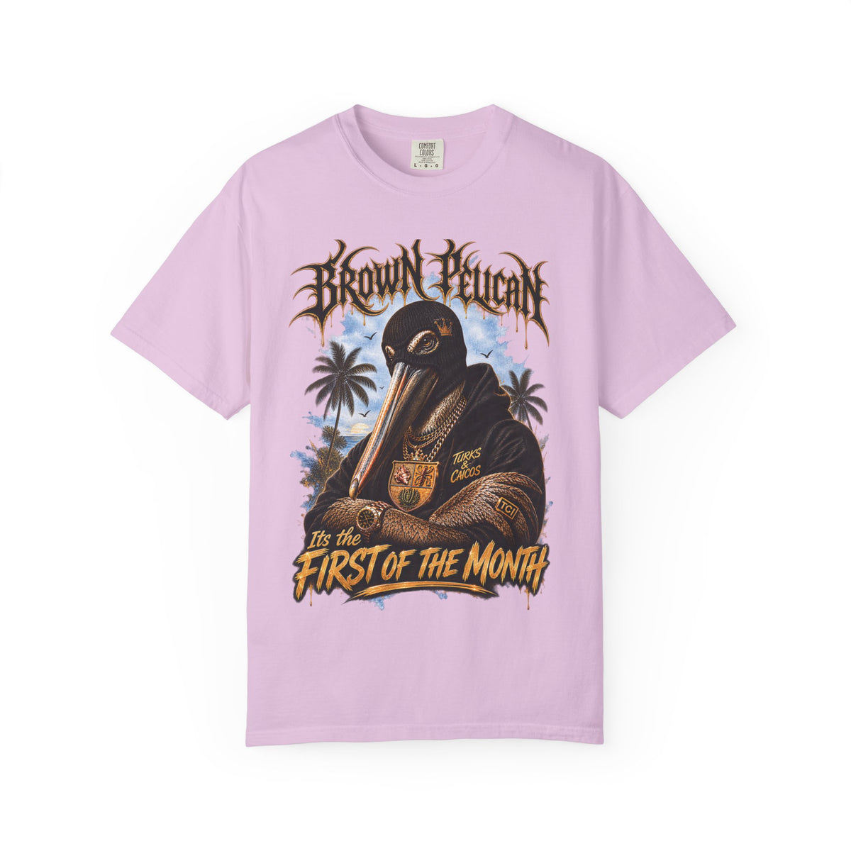 Brown Pelican "First of the Month" T-Shirt