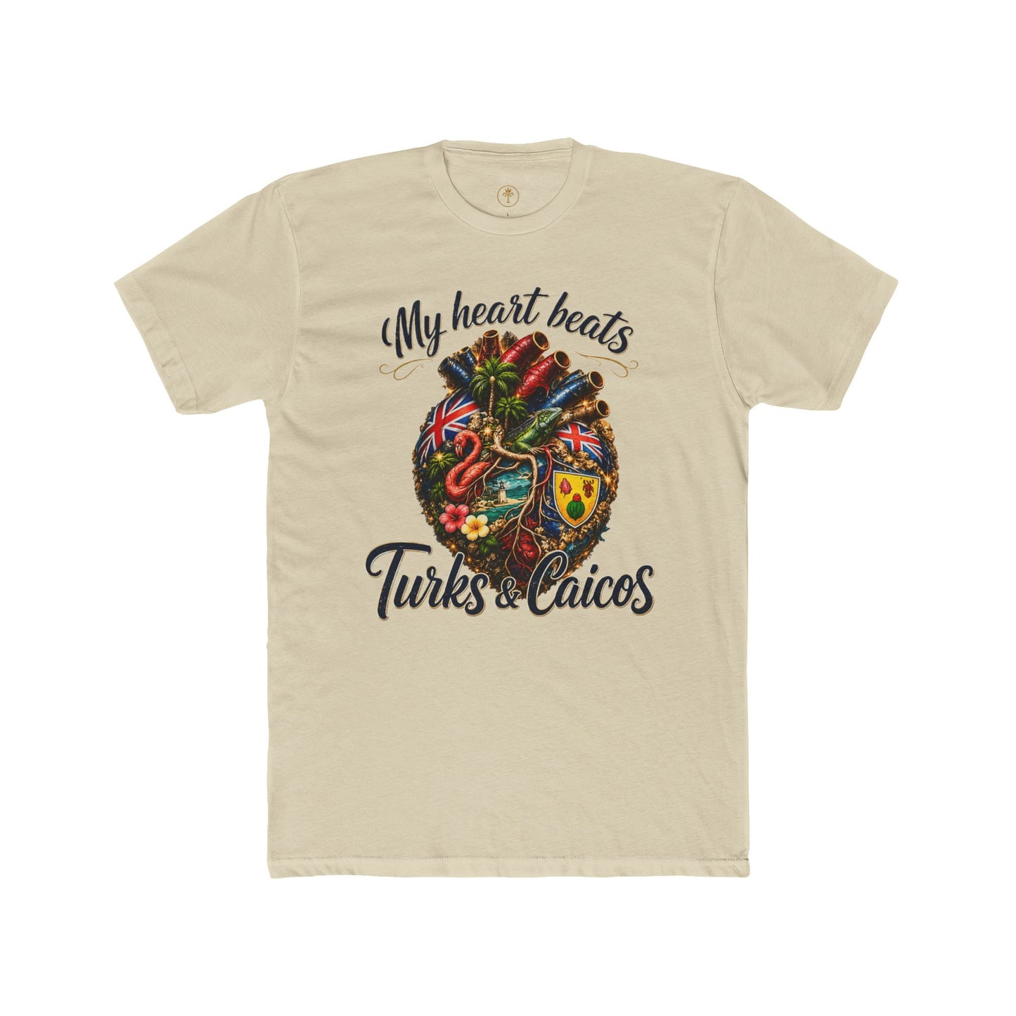 Unisex Heart Beats TCI Graphic Tee