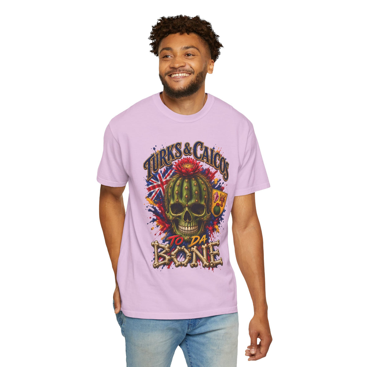 Turks & Caicos 'To Da Bone' Skull T-Shirt