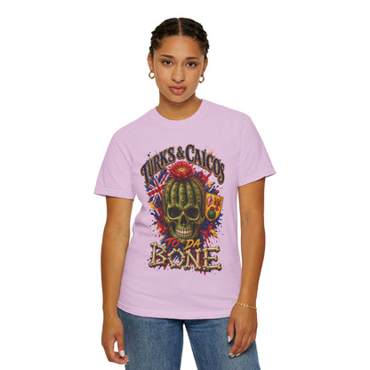 Turks & Caicos 'To Da Bone' Skull T-Shirt
