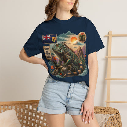 Iguana Island Vintage Sunset T-Shirt (M)