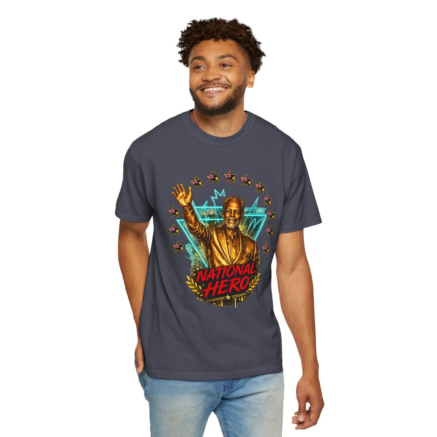 National Hero Graphic T-Shirt