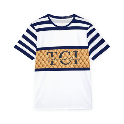 Unisex TCI Straw Weave Sport Tee (100% poly)