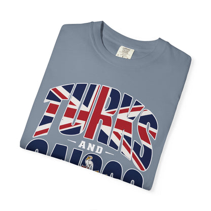 Turks and Caicos Flag Graphic T-Shirt (M)