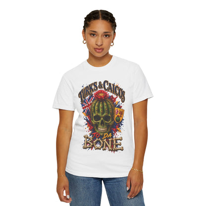 Turks & Caicos 'To Da Bone' Skull T-Shirt