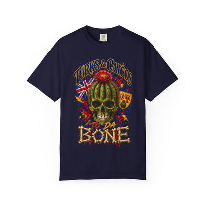 Turks & Caicos 'To Da Bone' Skull T-Shirt
