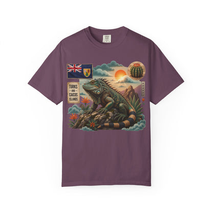 Iguana Island Vintage Sunset T-Shirt (M)