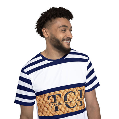 Unisex TCI Straw Weave Sport Tee (100% poly)
