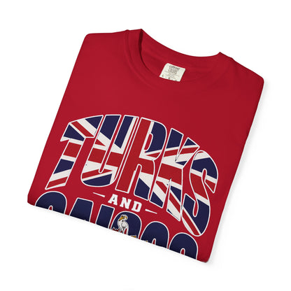 Turks and Caicos Flag Graphic T-Shirt (M)