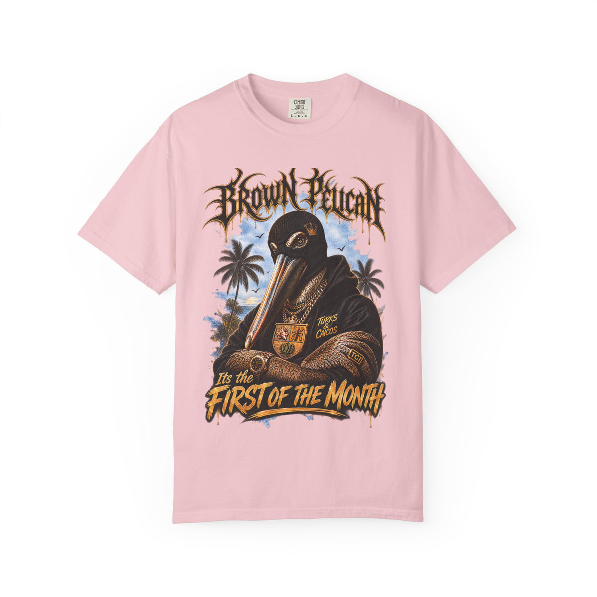 Brown Pelican "First of the Month" T-Shirt
