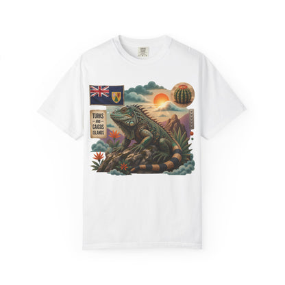 Iguana Island Vintage Sunset T-Shirt (M)