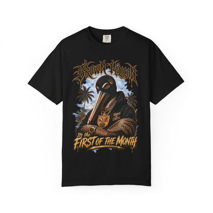 Brown Pelican "First of the Month" T-Shirt