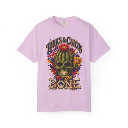 Turks & Caicos 'To Da Bone' Skull T-Shirt